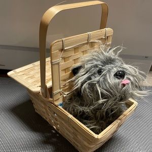 Wizard of Oz Dorothy Costume Accessory. Toto in a basket.